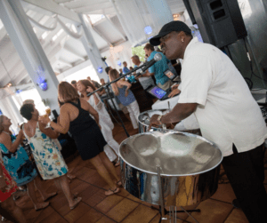 Board Retreat (Incentive-style) in the Virgin Islands, Steel Drum Player