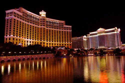 The Bellagio in Las Vegas, NV.