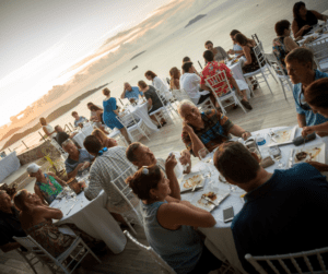 Board Retreat (Incentive-style) in the Virgin Islands, banquet