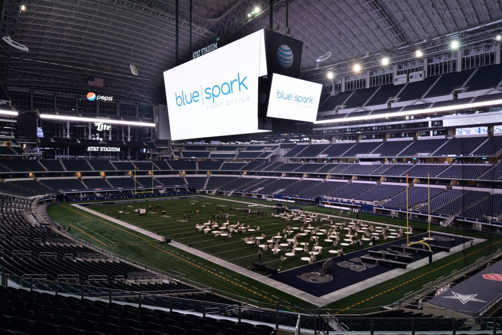 Party on the Field at Dallas Cowboys Stadium