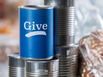 Photo of can that says Give