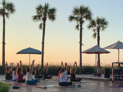 Photo of Yoga at sunrise