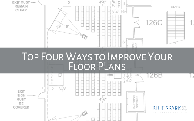 Photo of blog header: Top Four Ways to improve Your floor plans