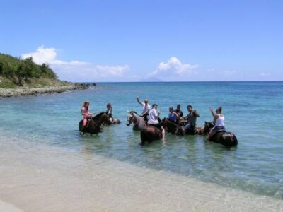 Photo of Horseback riding in Ocean Sint Maarten