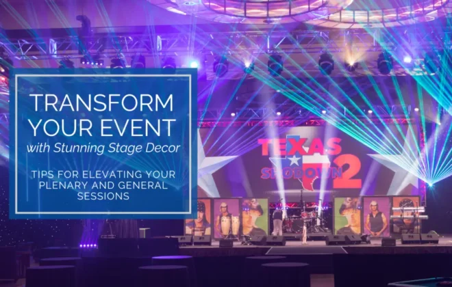 Transform Your Event with Stunning Stage Decor